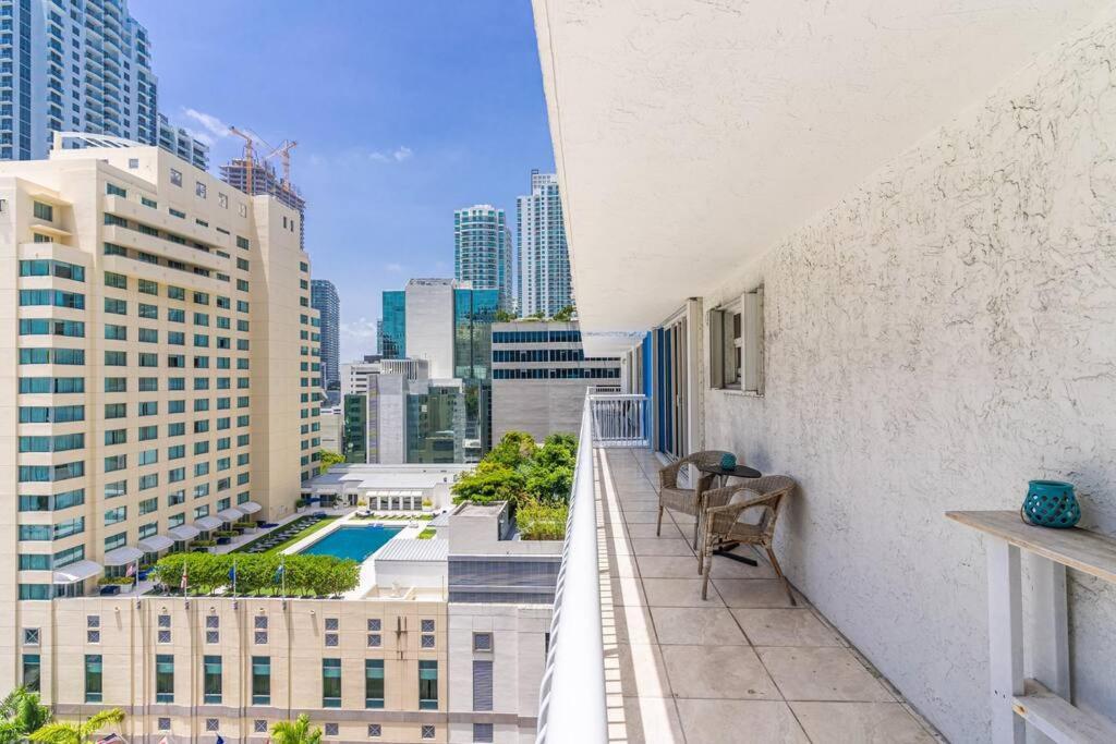 Modern 2/2 With Beautiful Ocean And Brickell Views Lägenhet Miami Exteriör bild