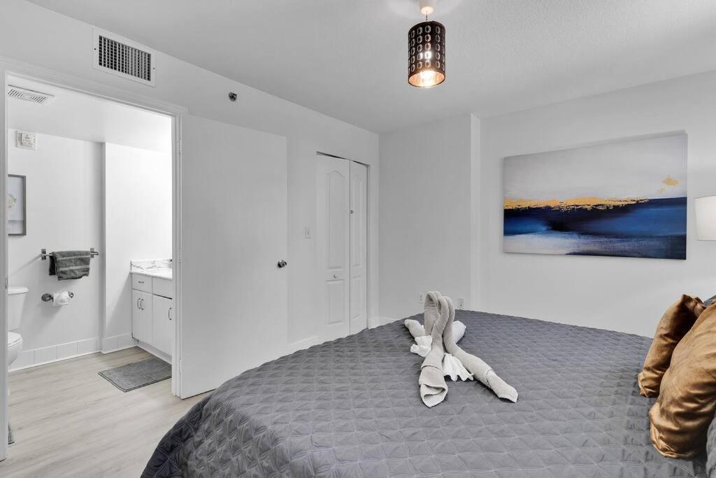 Modern 2/2 With Beautiful Ocean And Brickell Views Lägenhet Miami Exteriör bild
