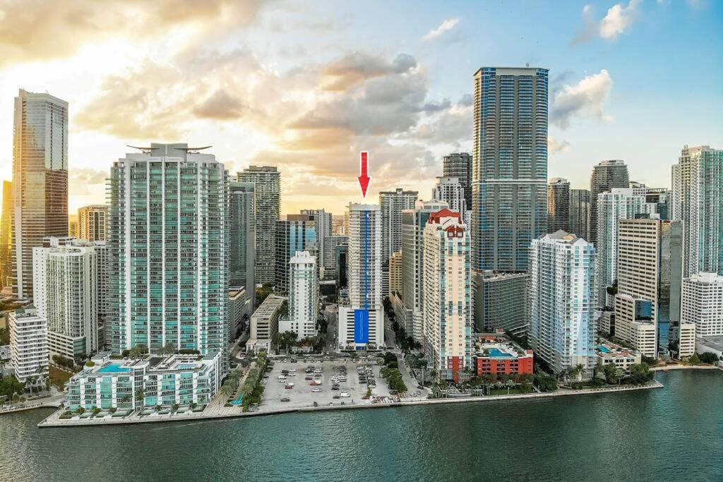 Modern 2/2 With Beautiful Ocean And Brickell Views Lägenhet Miami Exteriör bild