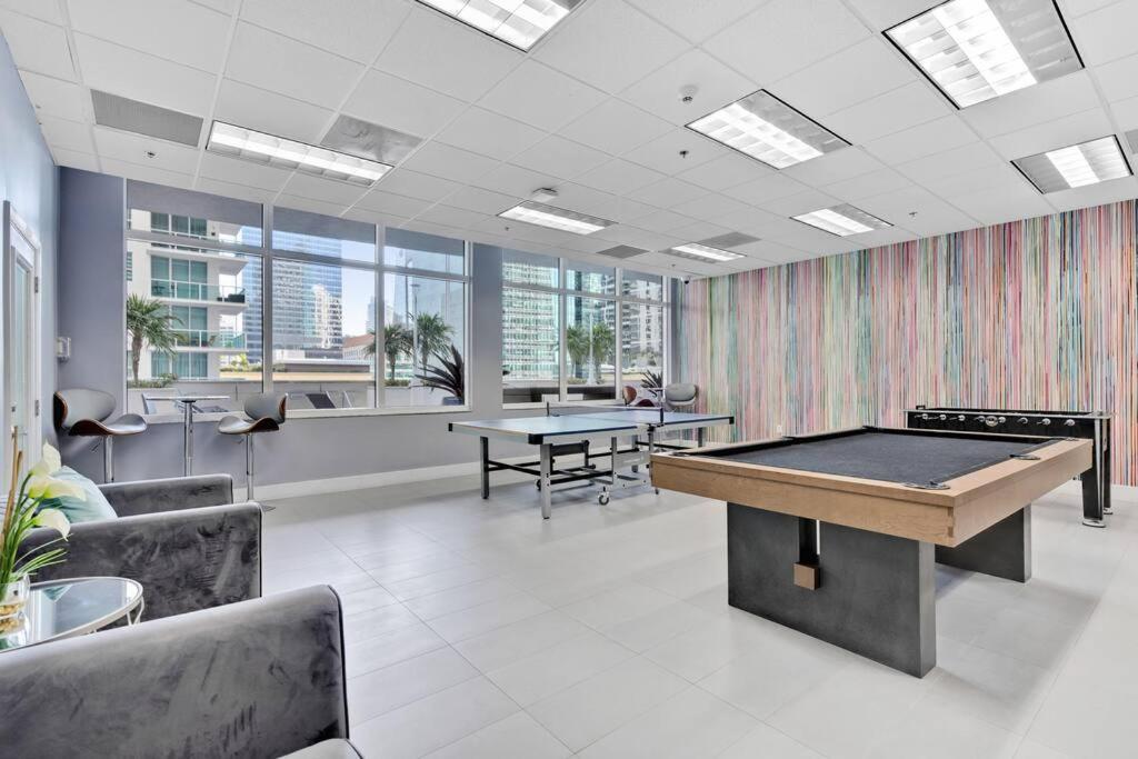 Modern 2/2 With Beautiful Ocean And Brickell Views Lägenhet Miami Exteriör bild